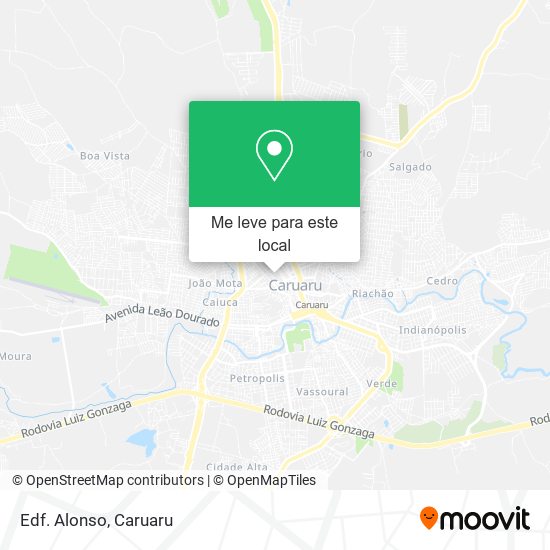 Edf. Alonso mapa