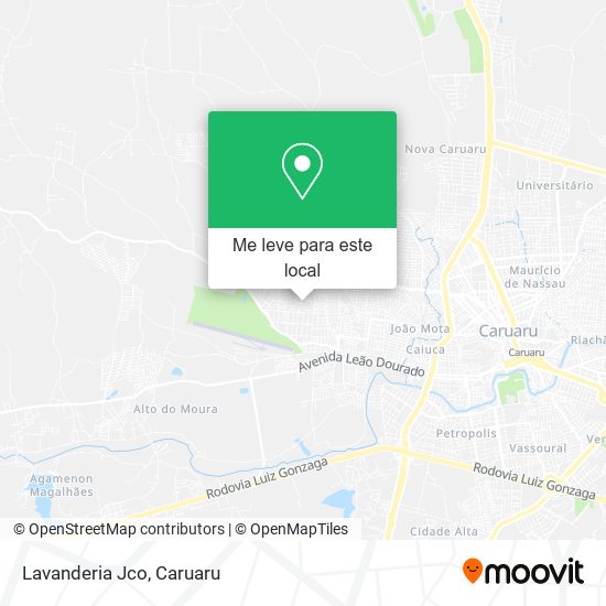 Lavanderia Jco mapa