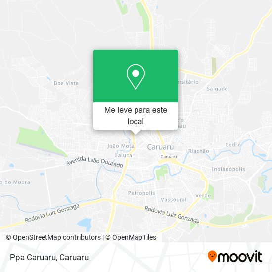 Ppa Caruaru mapa