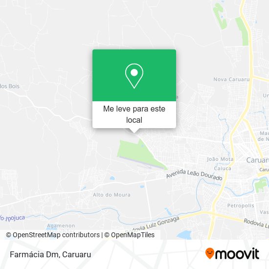 Farmácia Dm mapa