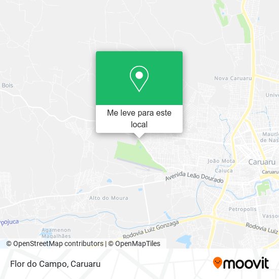 Flor do Campo mapa