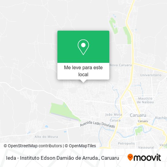 Ieda - Instituto Edson Damião de Arruda. mapa