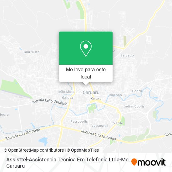 Assisttel-Assistencia Tecnica Em Telefonia Ltda-Me mapa