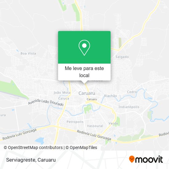 Serviagreste mapa