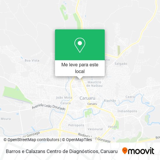 Barros e Calazans Centro de Diagnósticos mapa