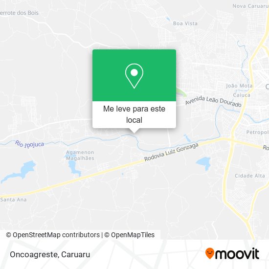 Oncoagreste mapa
