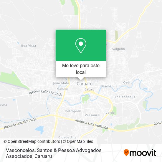 Vasconcelos, Santos & Pessoa Advogados Associados mapa