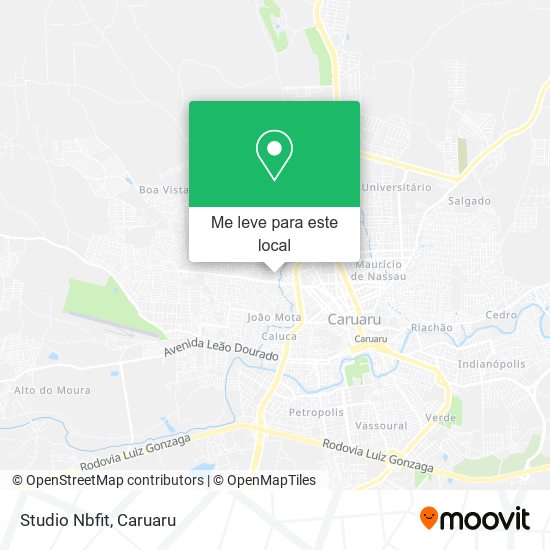 Studio Nbfit mapa