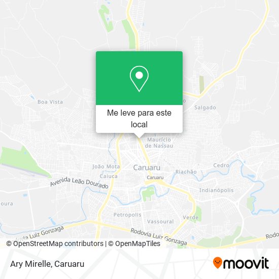 Ary Mirelle mapa