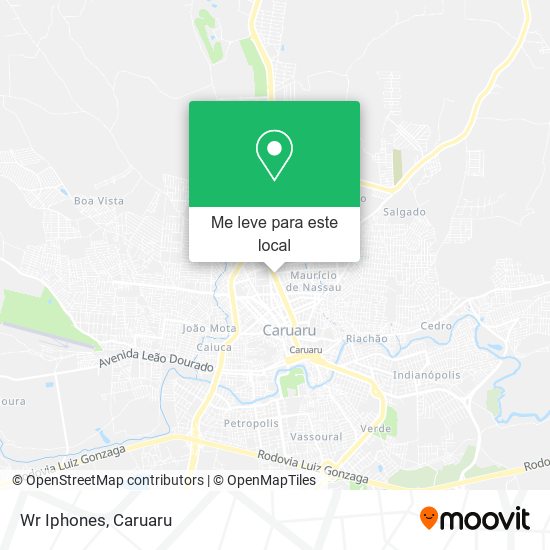 Wr Iphones mapa