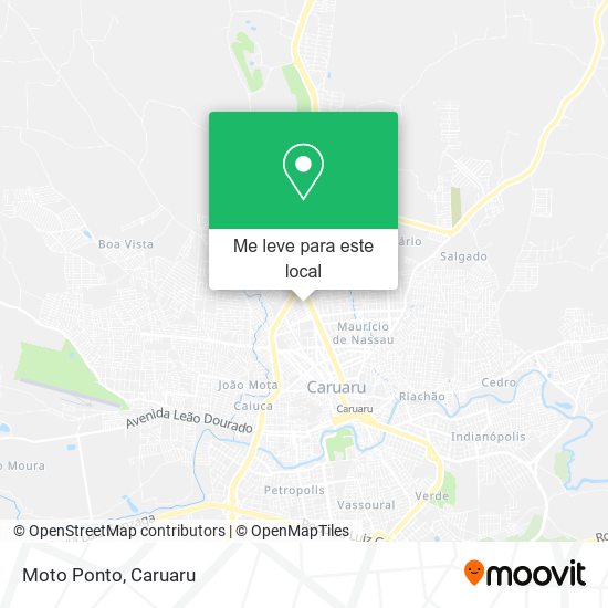 Moto Ponto mapa