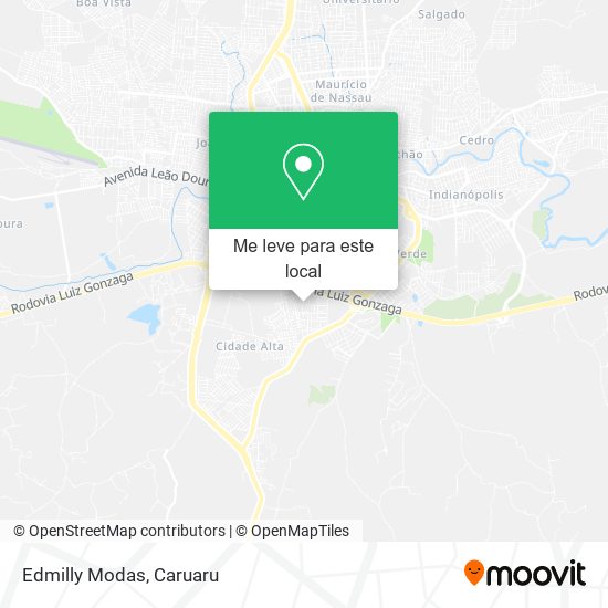 Edmilly Modas mapa