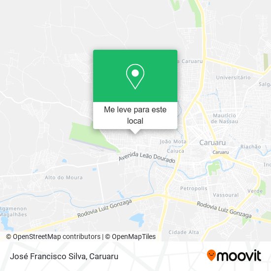 José Francisco Silva mapa