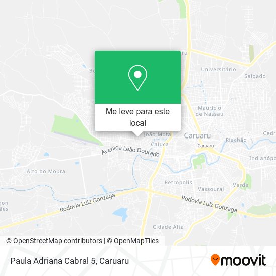 Paula Adriana Cabral 5 mapa