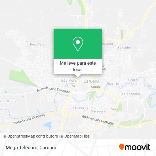 Mega Telecom mapa