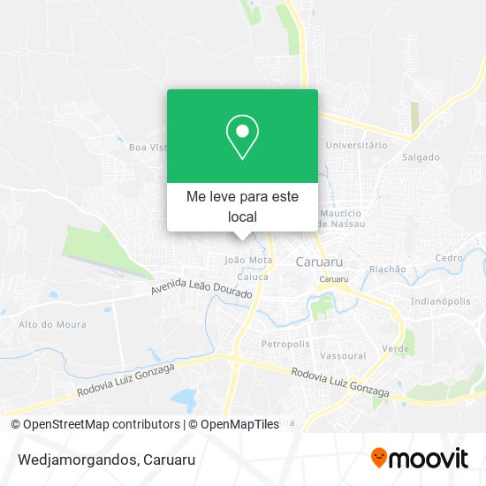 Wedjamorgandos mapa