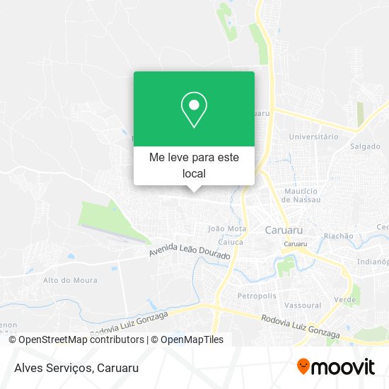 Alves Serviços mapa