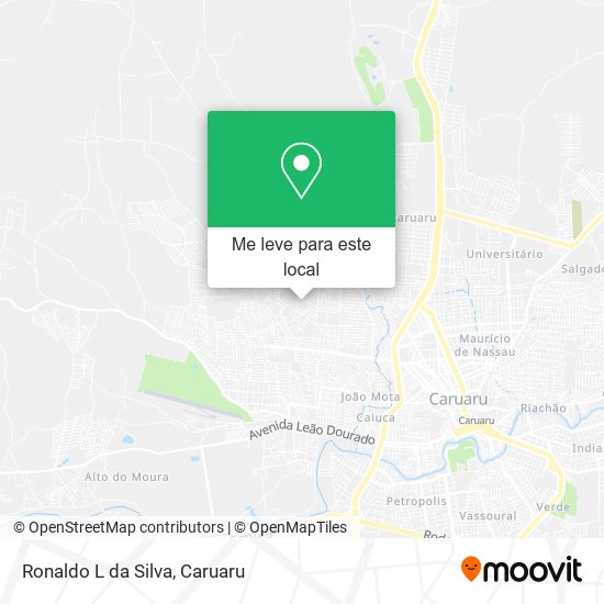 Ronaldo L da Silva mapa