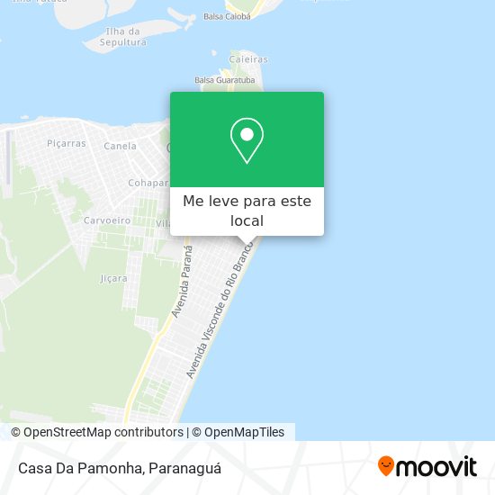 Casa Da Pamonha mapa