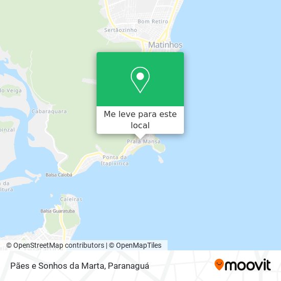 Pães e Sonhos da Marta mapa