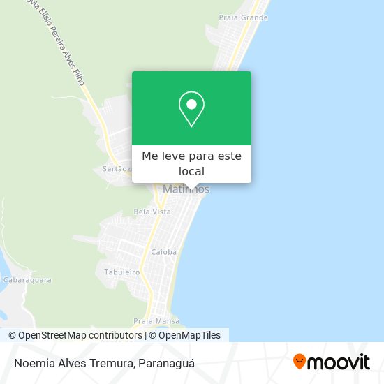 Noemia Alves Tremura mapa