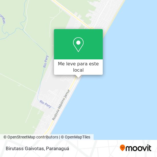 Birutass Gaivotas mapa