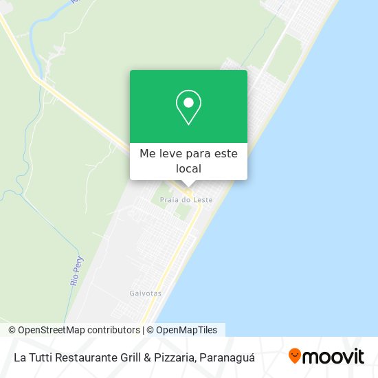La Tutti Restaurante Grill & Pizzaria mapa