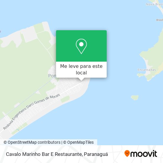 Cavalo Marinho Bar E Restaurante mapa