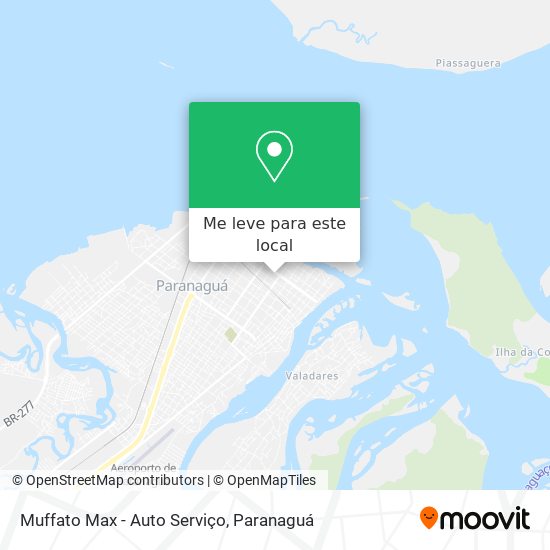 Muffato Max - Auto Serviço mapa