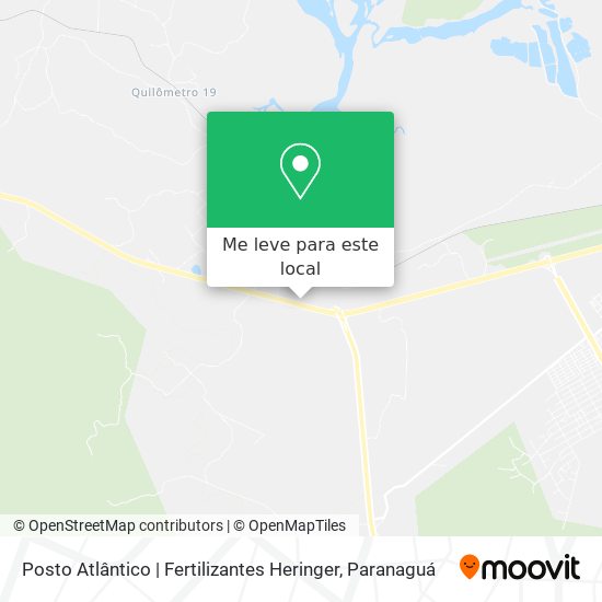 Posto Atlântico | Fertilizantes Heringer mapa