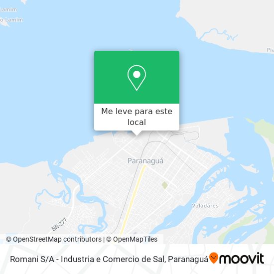 Romani S / A - Industria e Comercio de Sal mapa