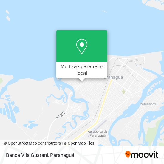 Banca Vila Guarani mapa