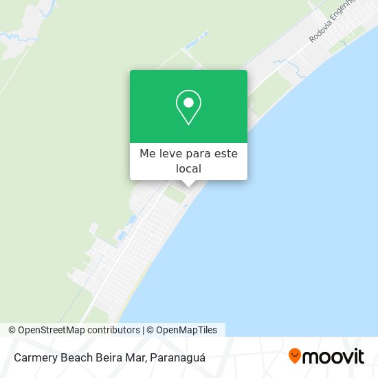 Carmery Beach Beira Mar mapa