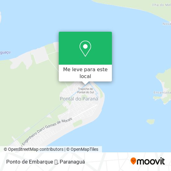 Ponto de Embarque 🌀 mapa