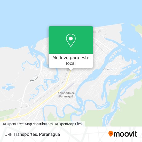 JRF Transportes mapa
