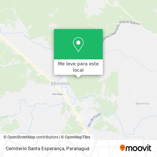Cemiterio Santa Esperança mapa
