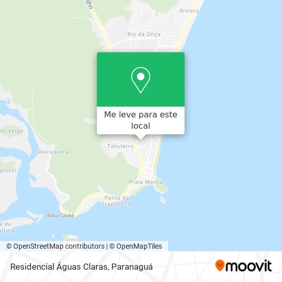 Residencial Águas Claras mapa