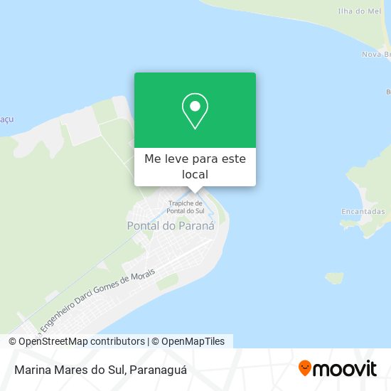 Marina Mares do Sul mapa