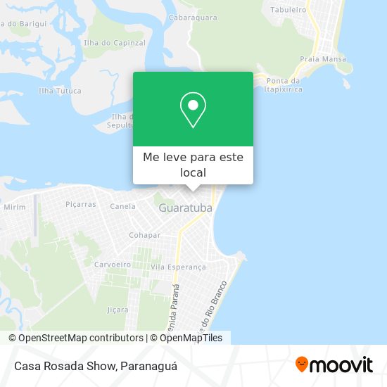 Casa Rosada Show mapa