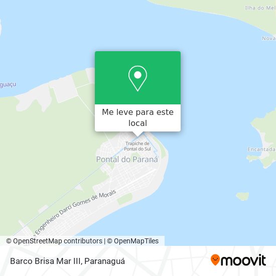 Barco Brisa Mar III mapa