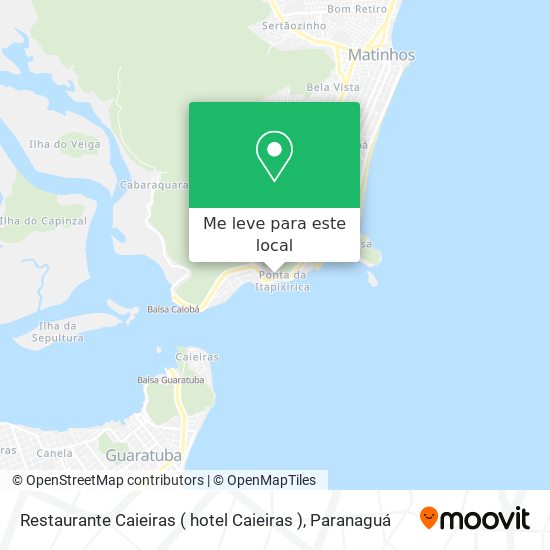 Restaurante Caieiras  ( hotel Caieiras ) mapa