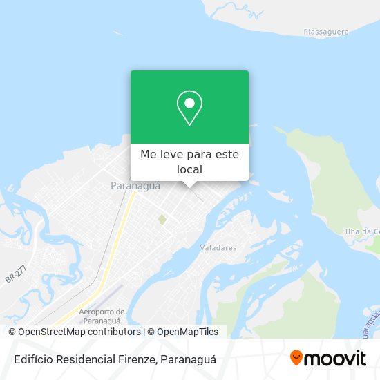 Edifício Residencial Firenze mapa