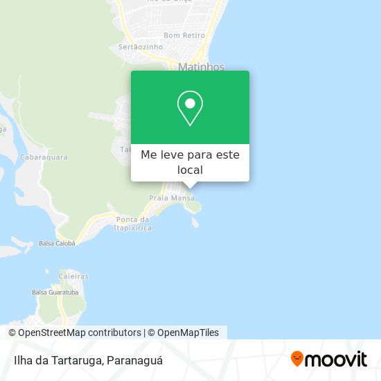 Ilha da Tartaruga mapa