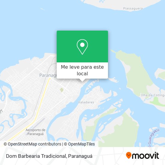 Dom Barbearia Tradicional mapa