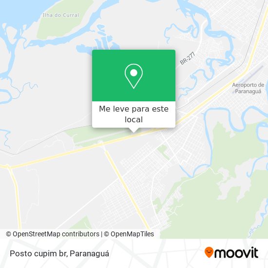 Posto cupim br mapa