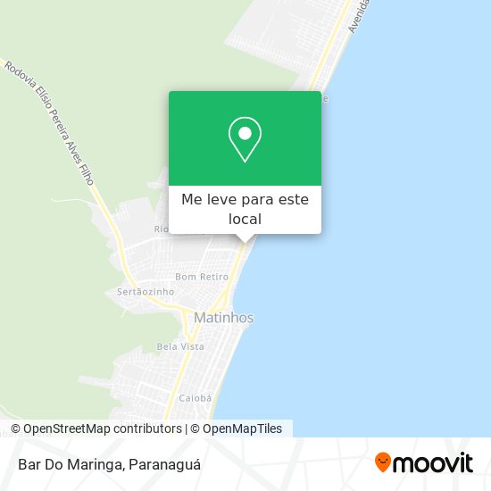 Bar Do Maringa mapa