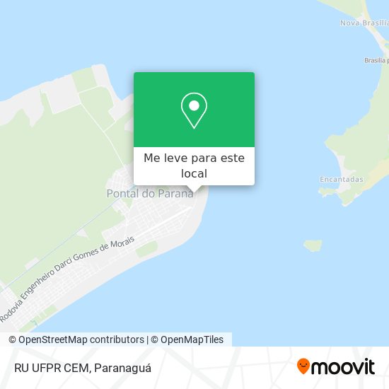 RU UFPR CEM mapa