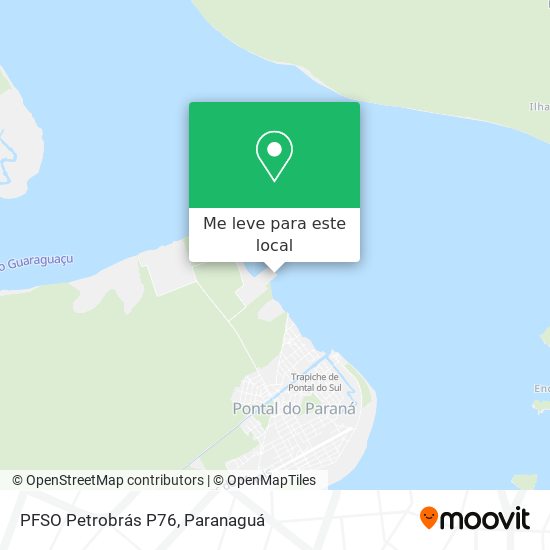 PFSO Petrobrás P76 mapa
