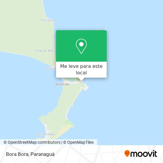 Bora Bora mapa