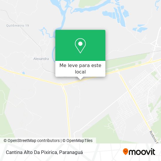 Cantina Alto Da Pixirica mapa